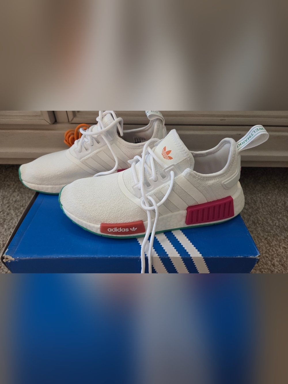 Addidas NMD...NEVER WORN, too big. ***not in the original box***